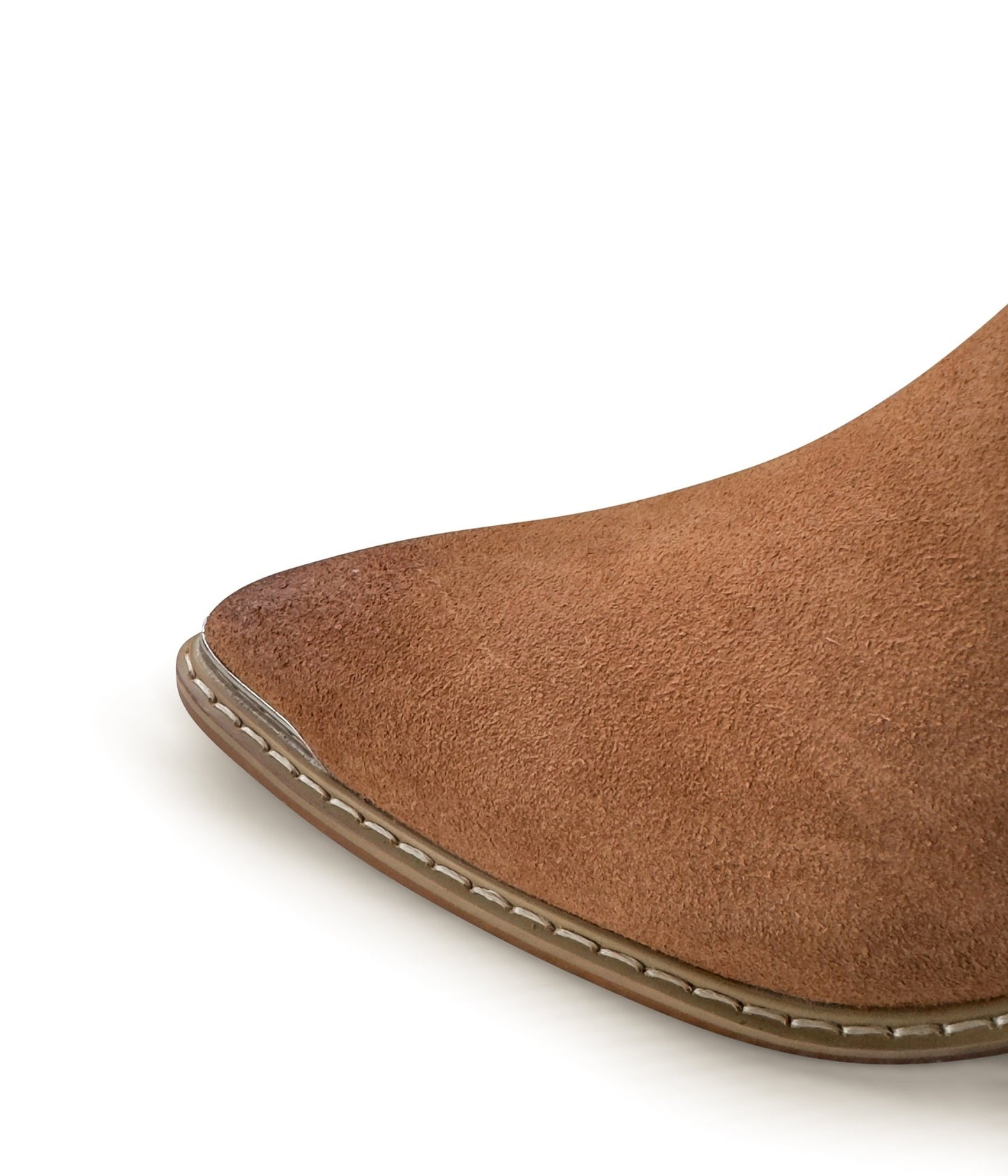 Wylie Suede Ankle Boot in Tan - Loving God