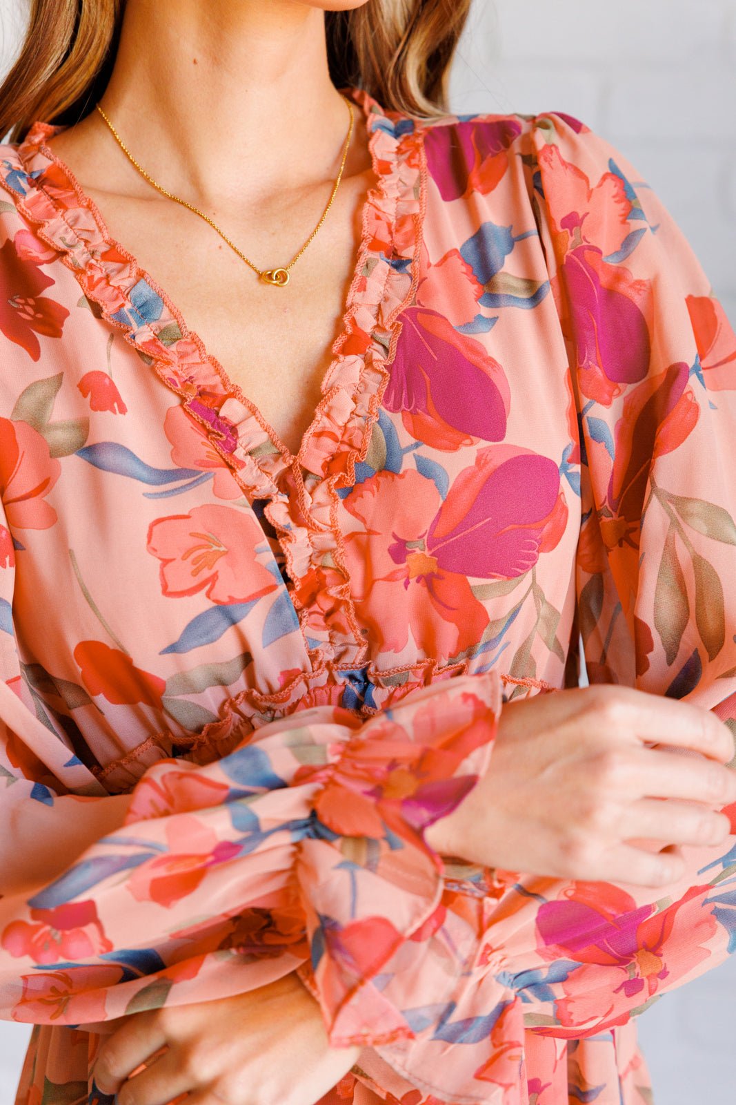 You And Me Floral Dress - Loving God