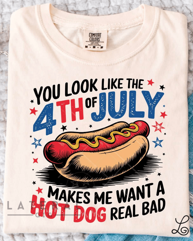 You look like the 4th of July Graphic Tee - Loving God
