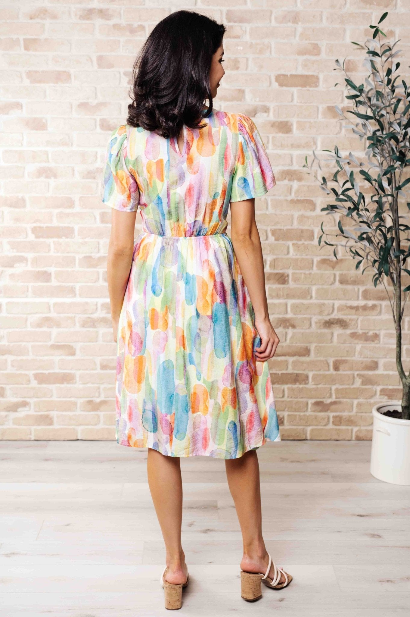 Young, Wild & Free Round Neck Dress - Loving God