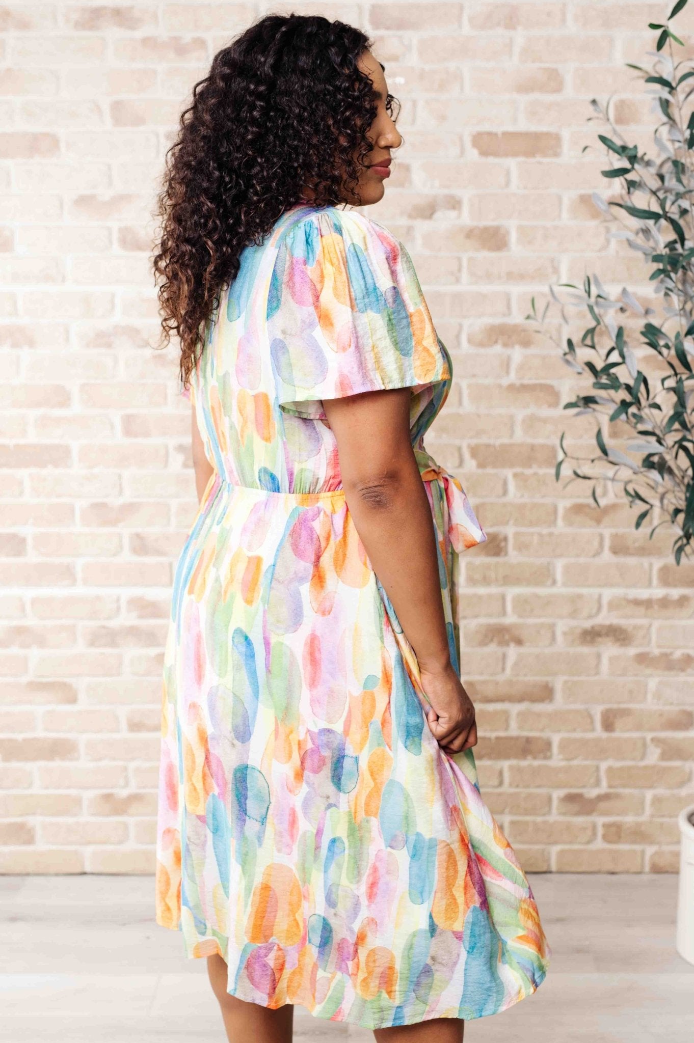 Young, Wild & Free Round Neck Dress - Loving God