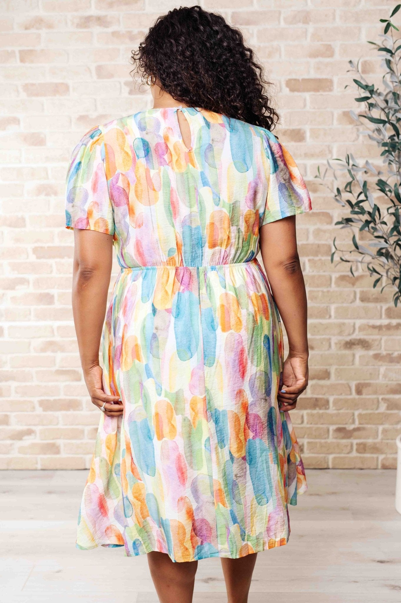 Young, Wild & Free Round Neck Dress - Loving God
