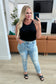 Aiden High Rise Patch Pocket Distressed Boyfriend Jeans - Loving God