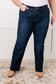 Alaina High Rise Classic Straight Jeans - Loving God