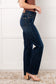 Alaina High Rise Classic Straight Jeans - Loving God