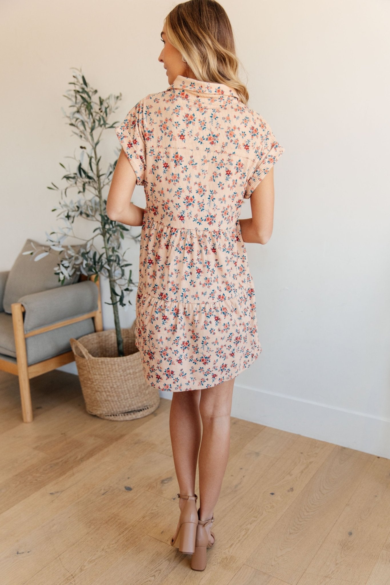 Anywhere You Go I'll Be Collared Dress - Loving God
