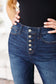Arlo High Rise Button - Fly Straight Jeans - Loving God