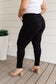 Audrey High Rise Control Top Classic Skinny Jeans in Black - Loving God