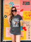Baseball Coffee Mama Life Graphic Tee - Loving God