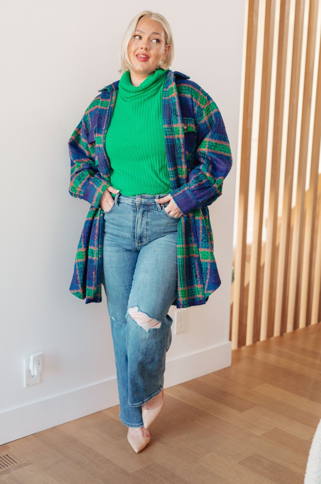 Before You Go Sleeveless Turtleneck Sweater - Loving God