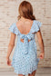 Big Rock Candy Mountain V - Neck Floral Dress - Loving God