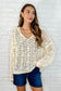 Bohemian Breeze Hooded Layering Top in Natural - Loving God