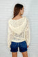 Bohemian Breeze Hooded Layering Top in Natural - Loving God