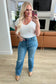 Bree High Rise Control Top Distressed Straight Jeans - Loving God
