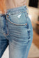 Bree High Rise Control Top Distressed Straight Jeans - Loving God