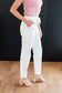 Charlene High Rise Jogger in Ecru - Loving God