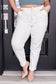 Charlene High Rise Jogger in Ecru - Loving God