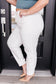 Charlene High Rise Jogger in Ecru - Loving God