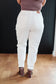 Charlene High Rise Jogger in Ecru - Loving God