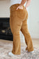 Cordelia Bootcut Corduroy Pants in Camel - Loving God