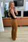 Cordelia Bootcut Corduroy Pants in Camel - Loving God