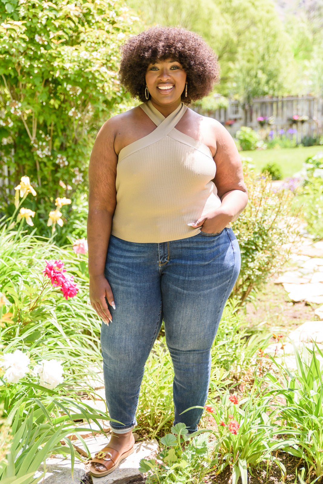 Crossways Halter Top - Loving God
