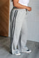 Don't Get Stuck Stripe Detail Sweatpants - Loving God