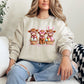 Easter Basket Highland Cow Graphic Sweatshirt - Loving God