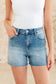 Elle High Rise Rhinestone Cutoff Shorts - Loving God