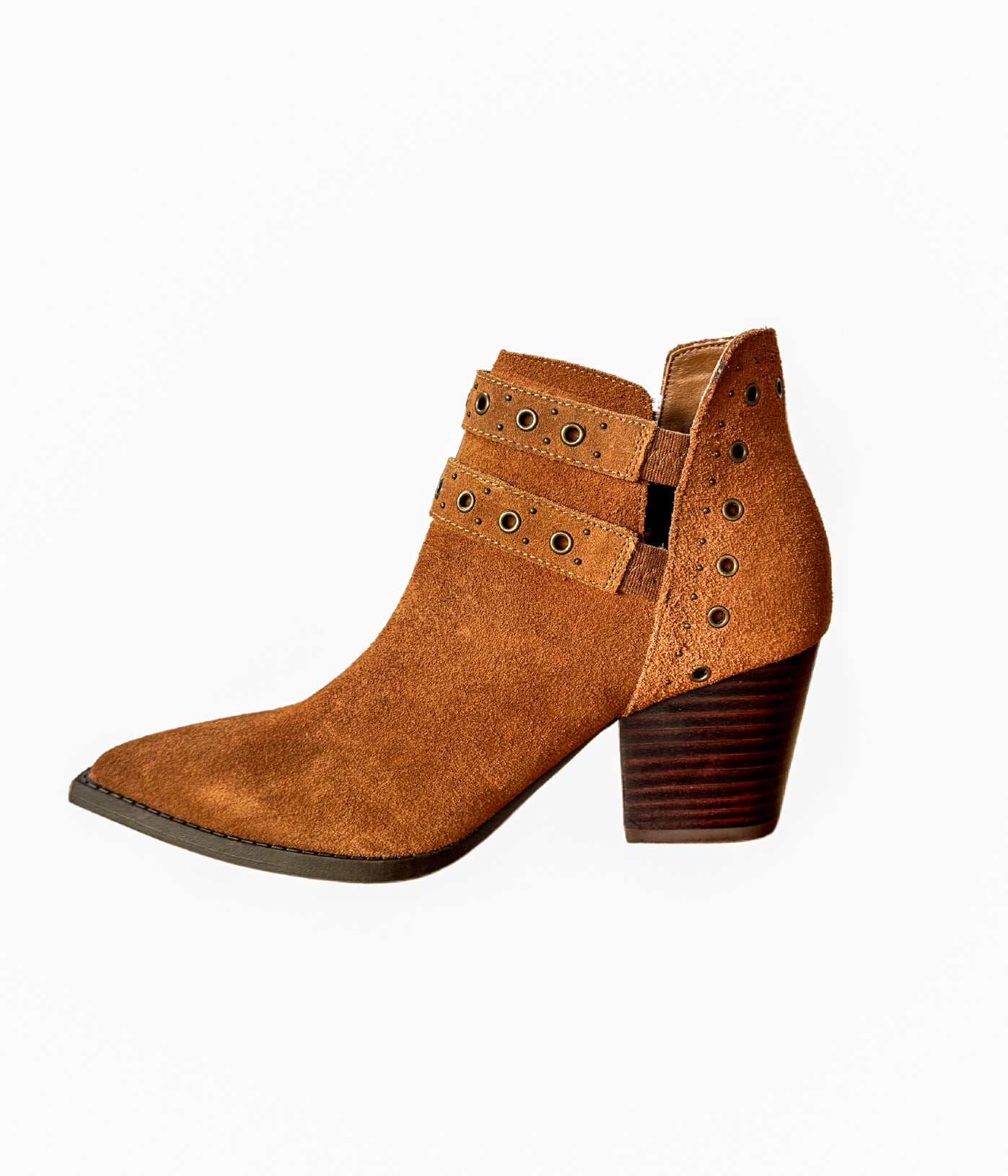 Elsa Leather Ankle Boot in Tan - Loving God