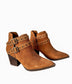 Elsa Leather Ankle Boot in Tan - Loving God