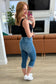 Emily High Rise Cool Denim Pull On Capri Jeans - Loving God