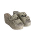 Eriwen Buckle Wedge in Teal - Loving God