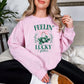 Feelin Lucky Graphic Sweatshirt - Loving God