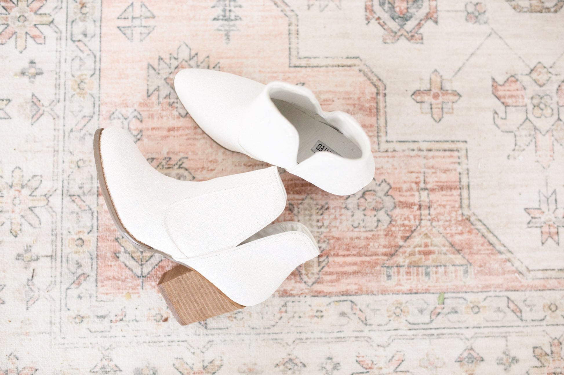Fiera Booties in White - Loving God