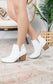 Fiera Booties in White - Loving God