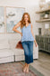 Hayes High Rise Wide Leg Crop Jeans - Loving God