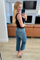 Hayes High Rise Wide Leg Crop Jeans - Loving God