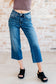 Hayes High Rise Wide Leg Crop Jeans - Loving God