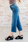 Hayes High Rise Wide Leg Crop Jeans - Loving God