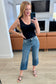 Hayes High Rise Wide Leg Crop Jeans - Loving God