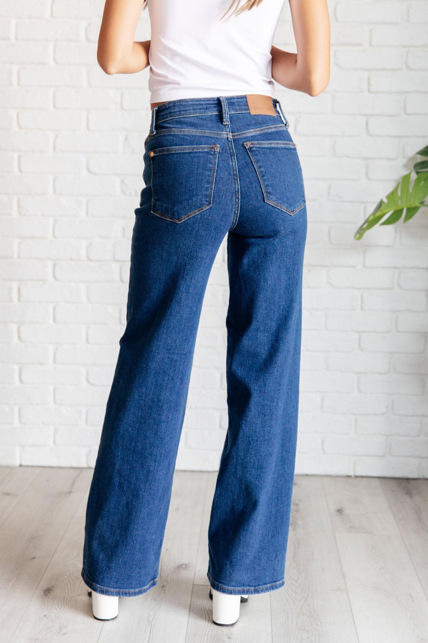 Hazel High Rise Vintage Wide Leg Jeans - Loving God