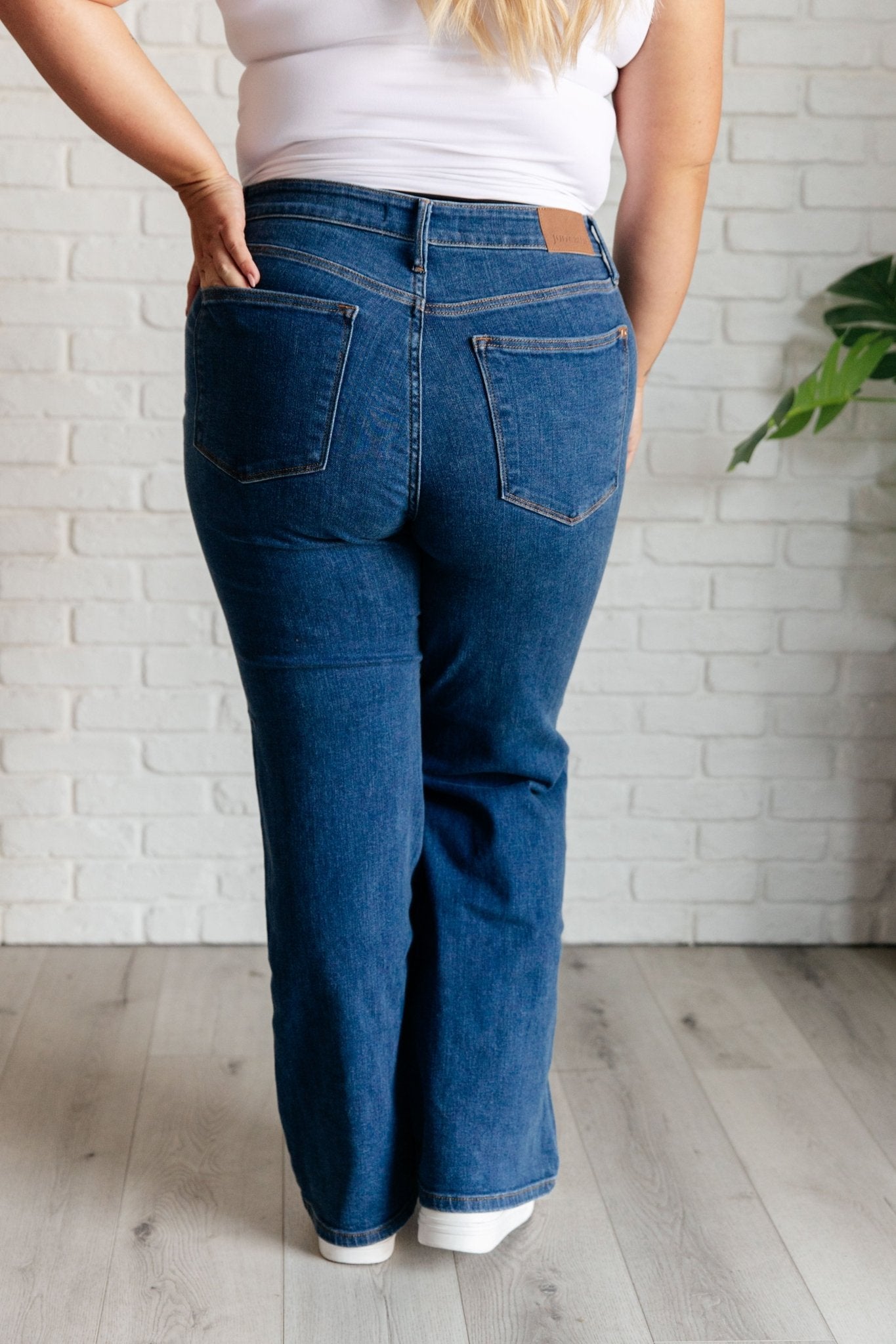 Hazel High Rise Vintage Wide Leg Jeans - Loving God