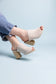 Helena Heeled Sandal in Ice Suede - Loving God
