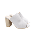 Helena Heeled Sandal in Ice Suede - Loving God