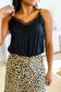 Infinite Memories Lace Bodysuit In Black - Loving God