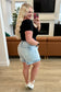 Jenny High Rise Cutoff Dad Shorts - Loving God