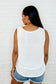 Keep it Cool or Crash Out Tank in Off White - Loving God