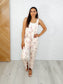 Laced and Loaded Eyelet Knit Jumpsuit - Loving God
