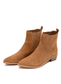 Leonor Suede Ankle Boot in Tan - Loving God